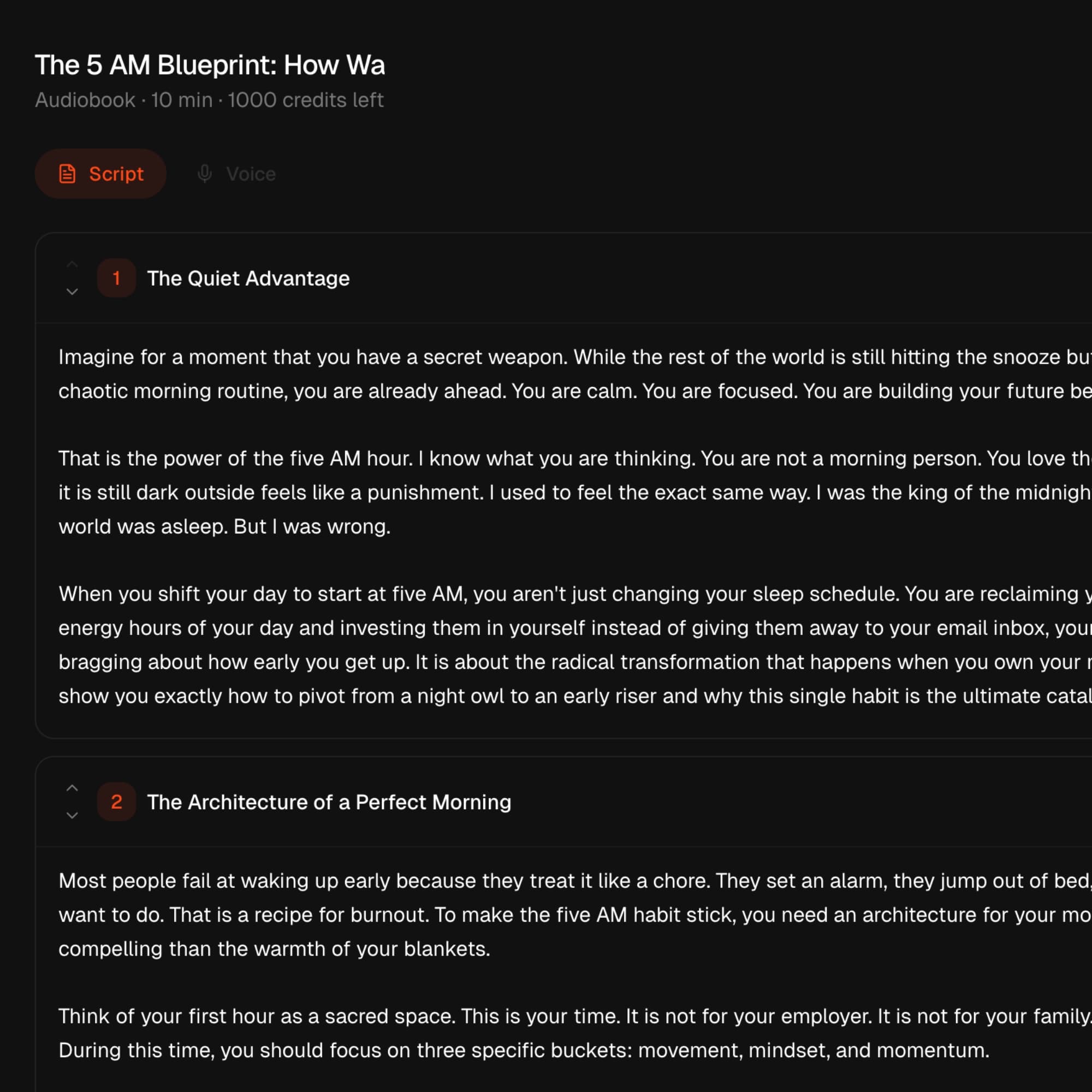 AI Writes the Script